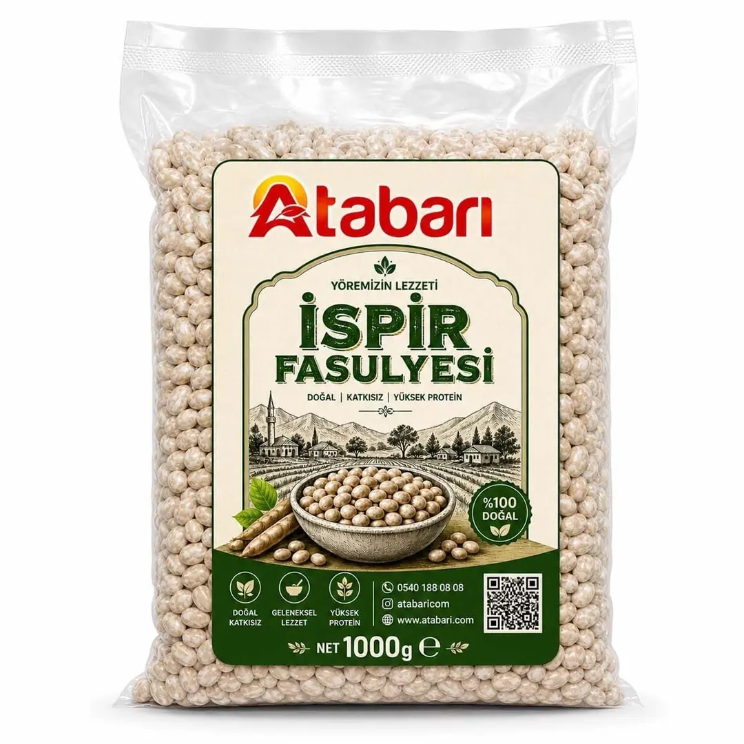 Atabarı İspir Fasulyesi (1 Kg) | Erzurum’un Efsane Lezzeti