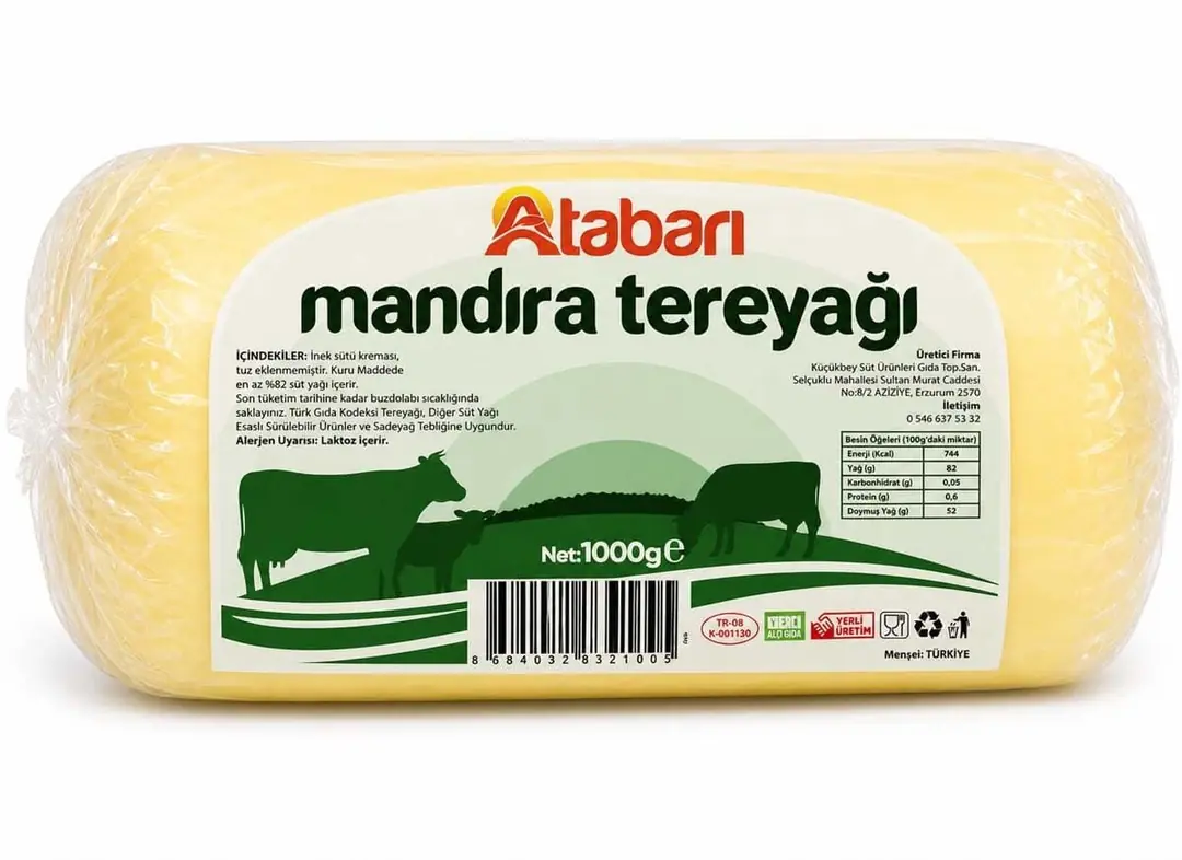 Atabarı Atabarı Mandıra Tereyağı | Kahvaltılara Mis Gibi Doğallık