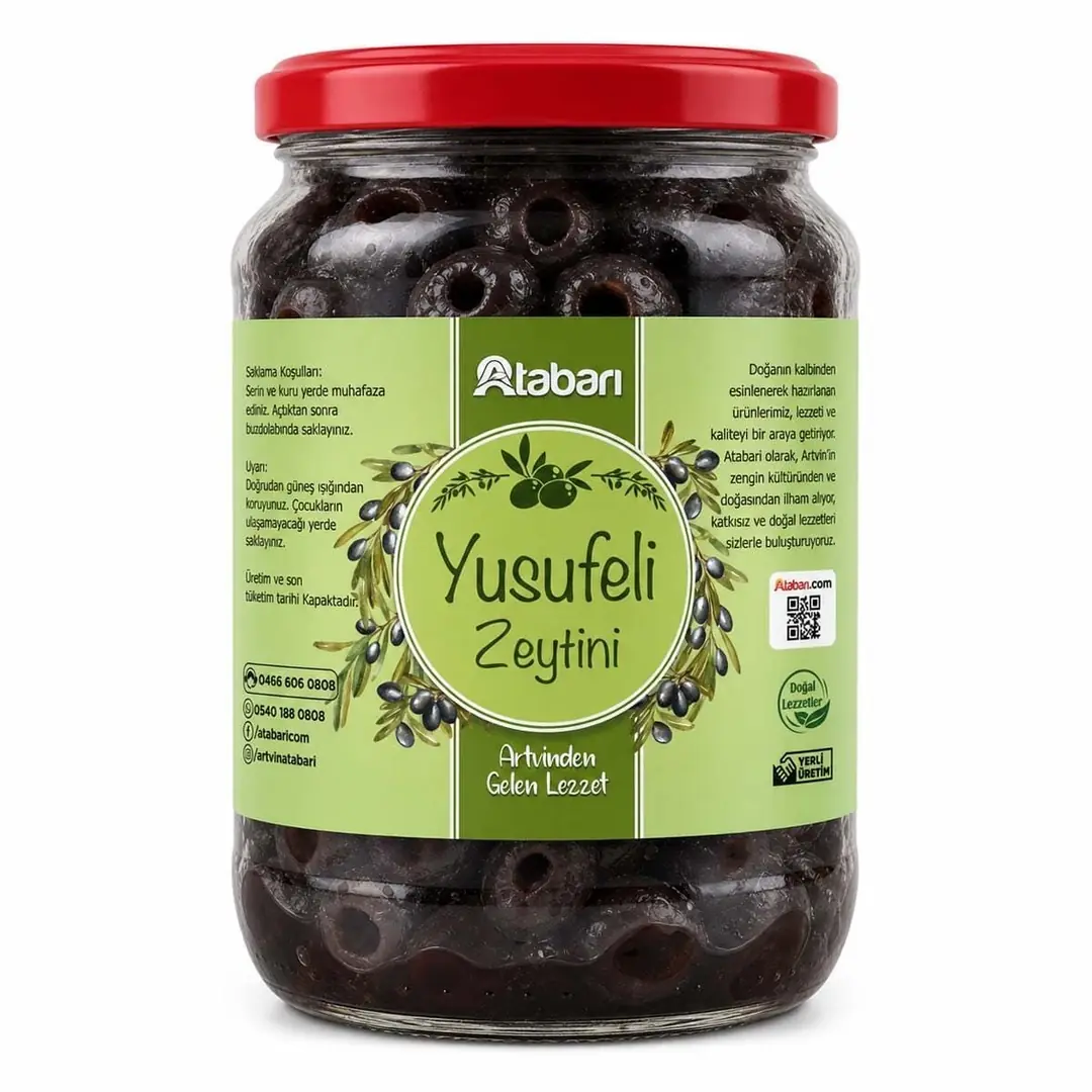 Atabarı Yusufeli Zeytini | Dalından Sofranıza Taptaze (1 Kg)