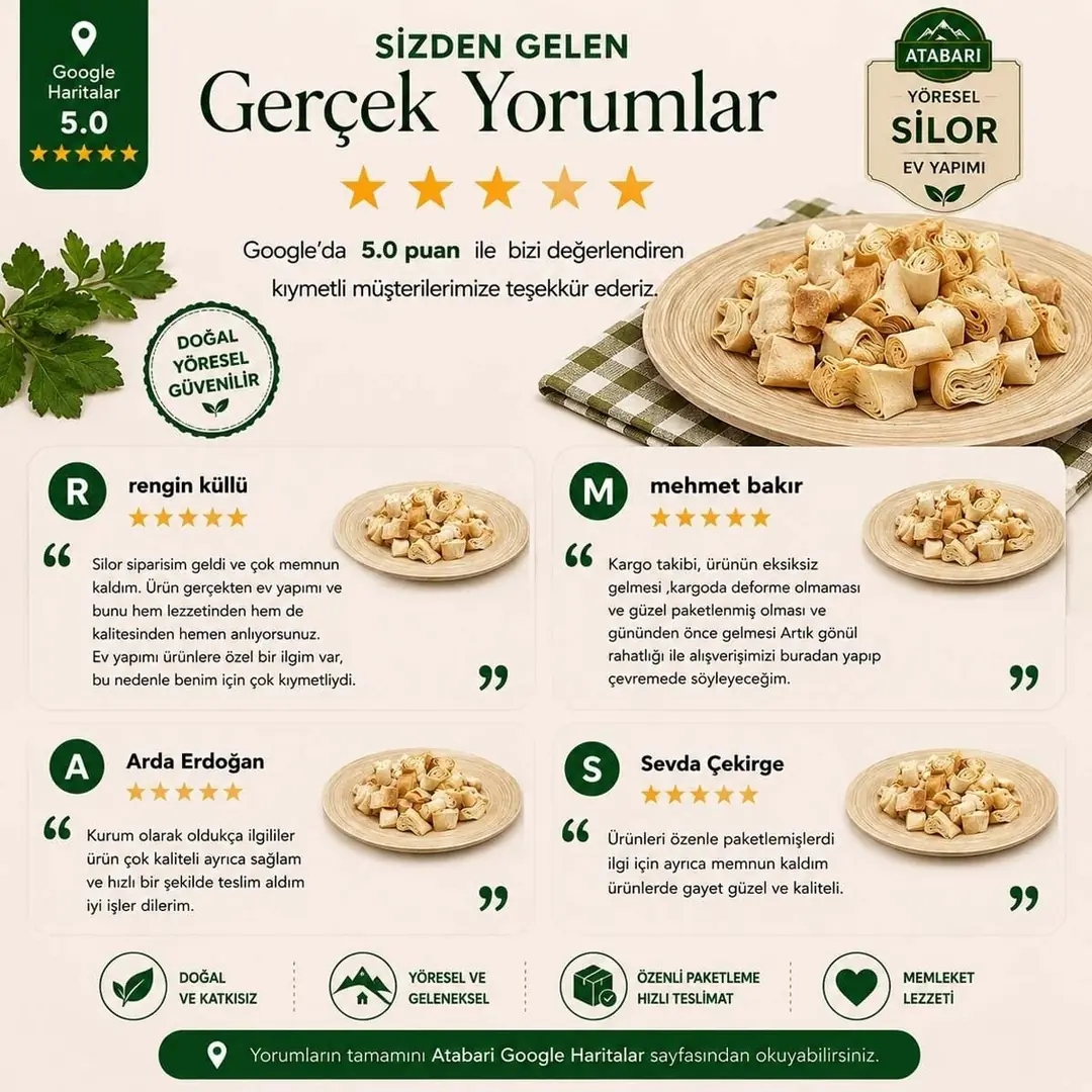 Artvin Silor – Ev Yapımı Lezzet, Doğal İçerik (1 Kg)