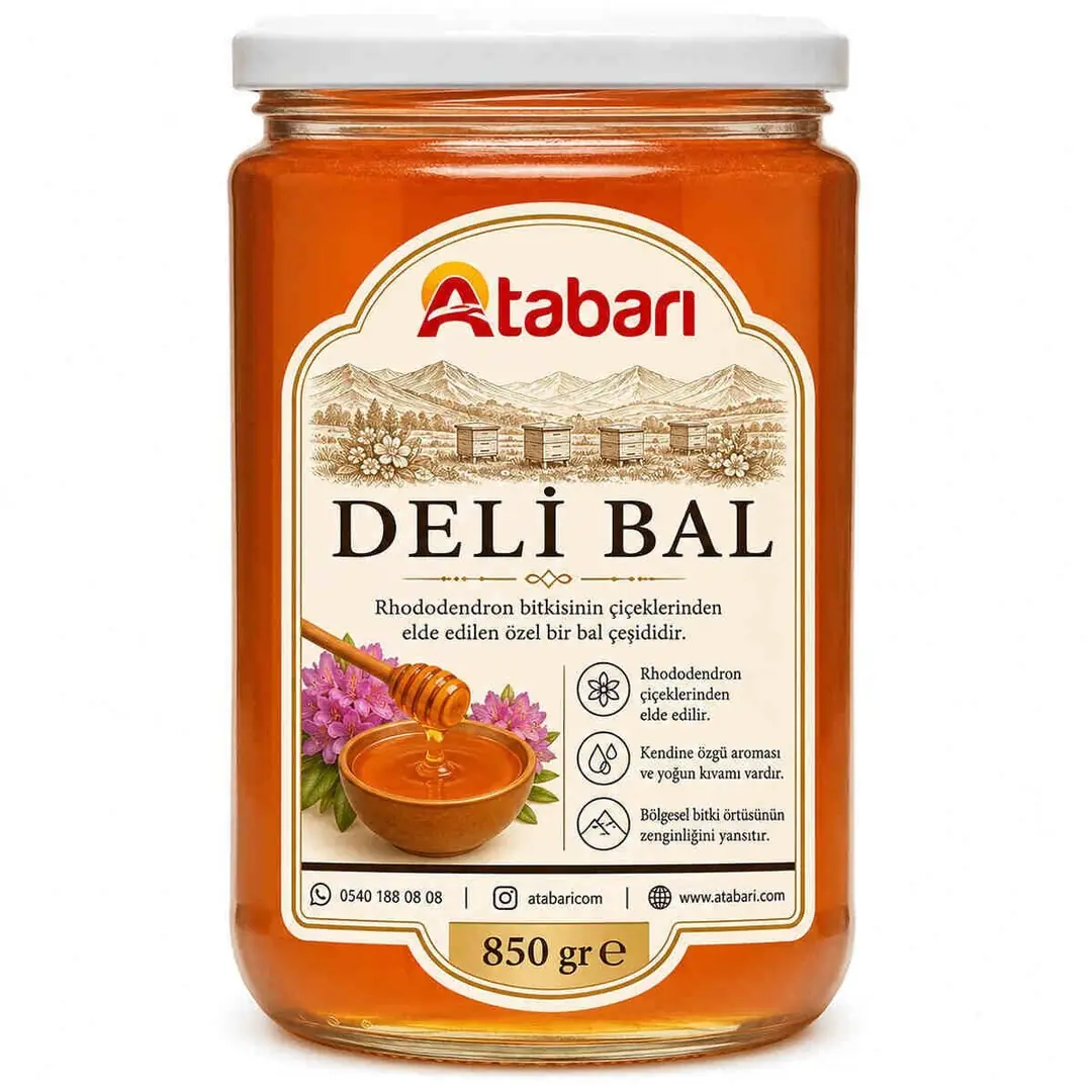Atabarı Deli Bal | Doğadan Gelen Şifa (850 Gr)