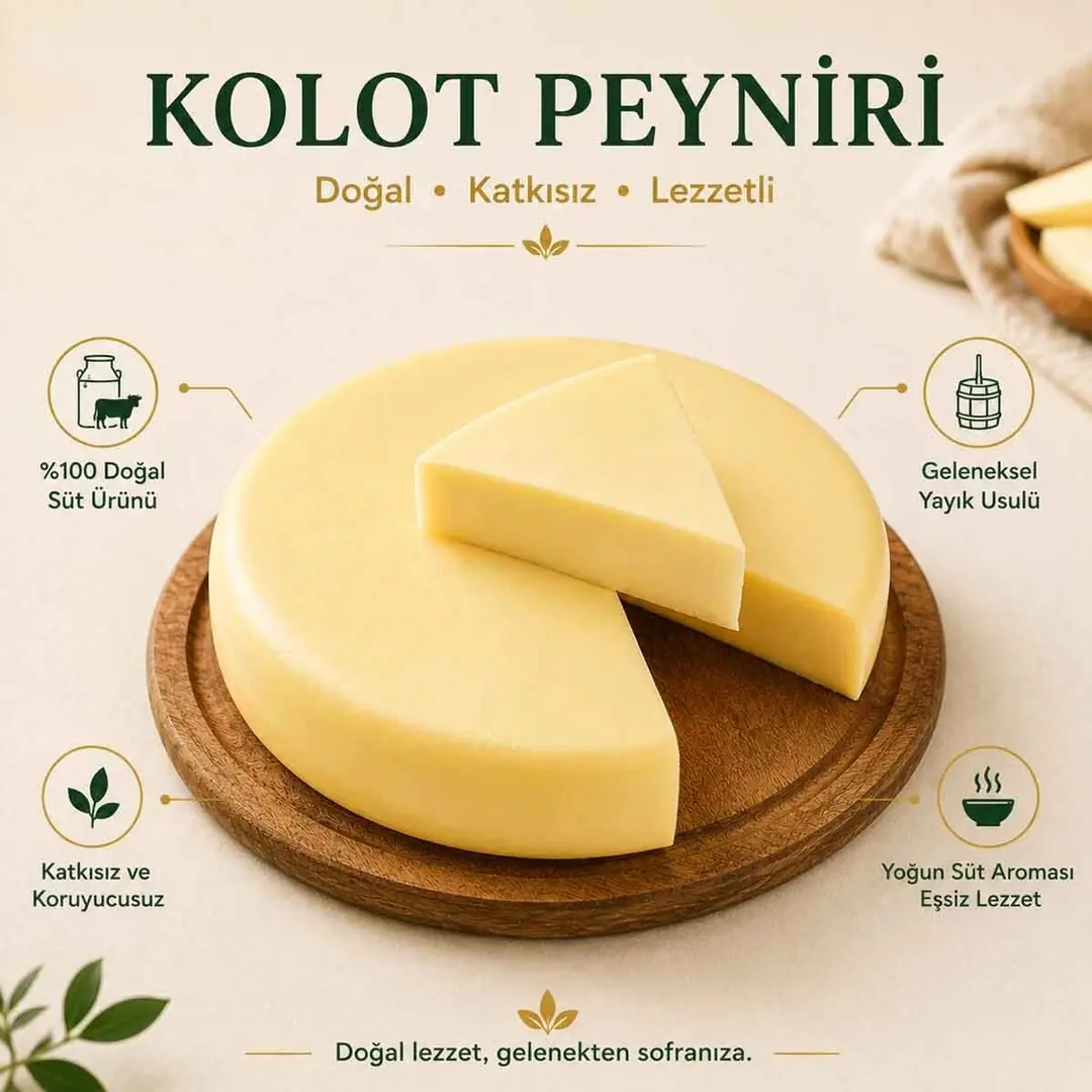 Kolot Peyniri | Muhlama Ustalarının Tercihi (1 Kg)
