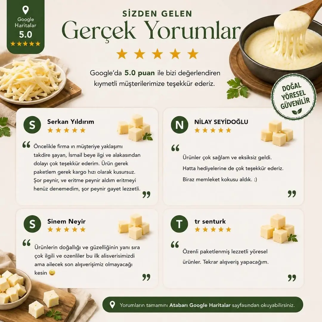 Atabarı Muhlama Paketi – Tava ve Mısır Unu Hediye