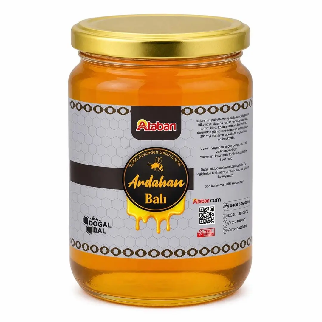 Atabarı Ardahan Çiçek Balı | Yüksek Yaylaların En Saf Balı (850 Gr)