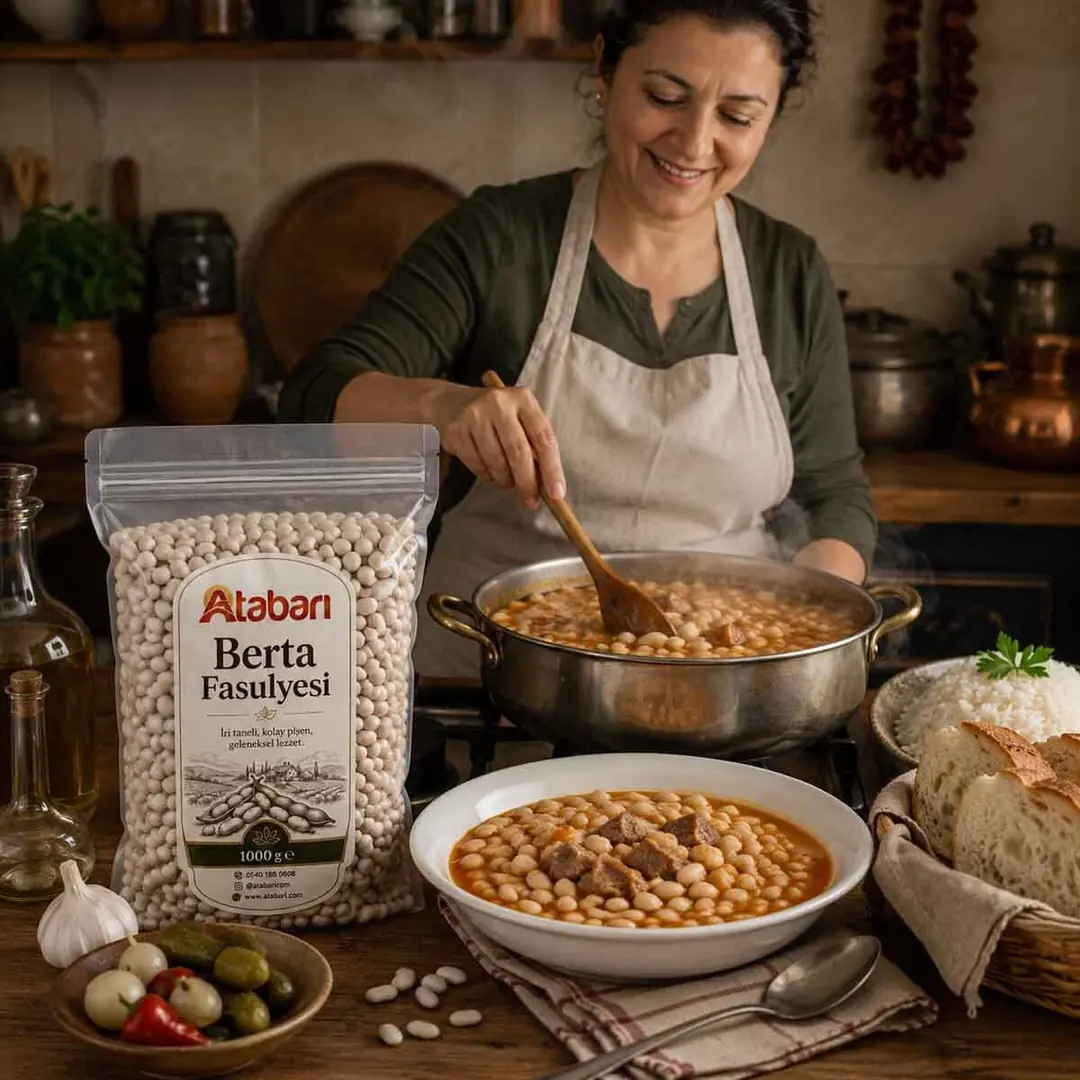 Berta Fasulyesi | Artvin’den Taze Sofralık Lezzet (1 Kg)