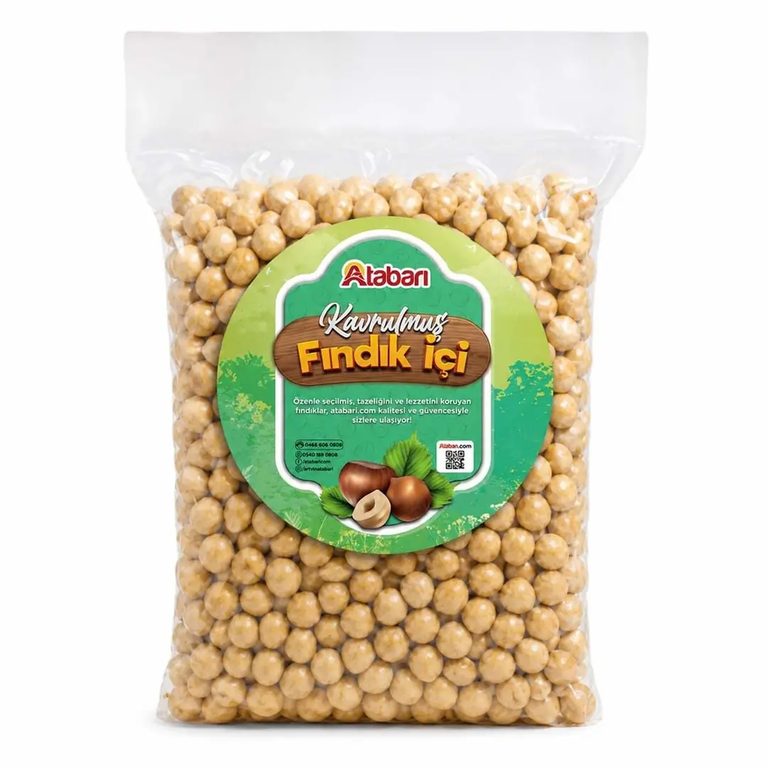 Atabarı Kavrulmuş Fındık İçi | Taptaze, Kıtır Kıtır Lezzet (1 Kg)