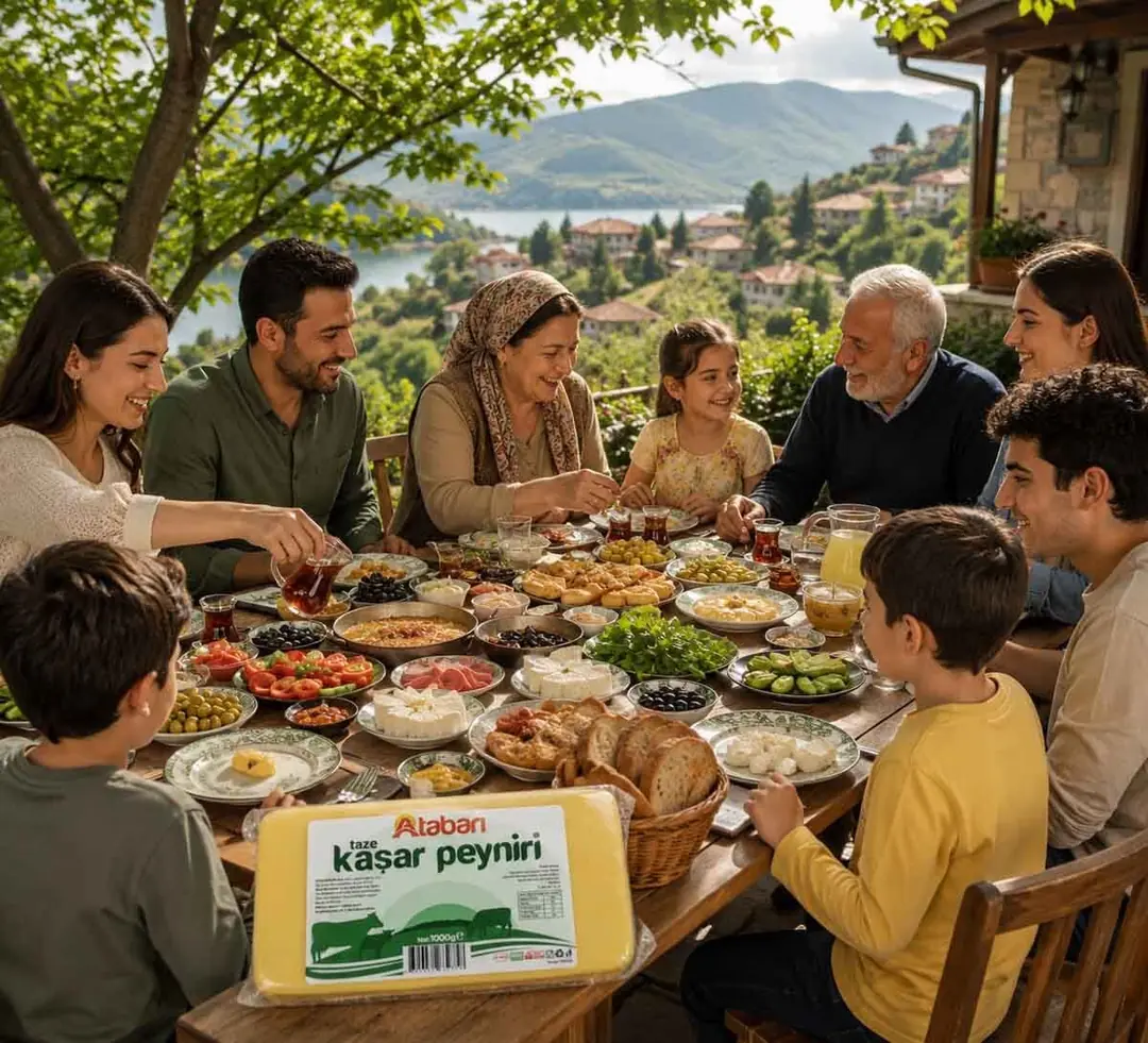 Taze Kars Kaşar Peyniri | 6 Ay Olgun, Tam Yağlı Lezzet (1 Kg)