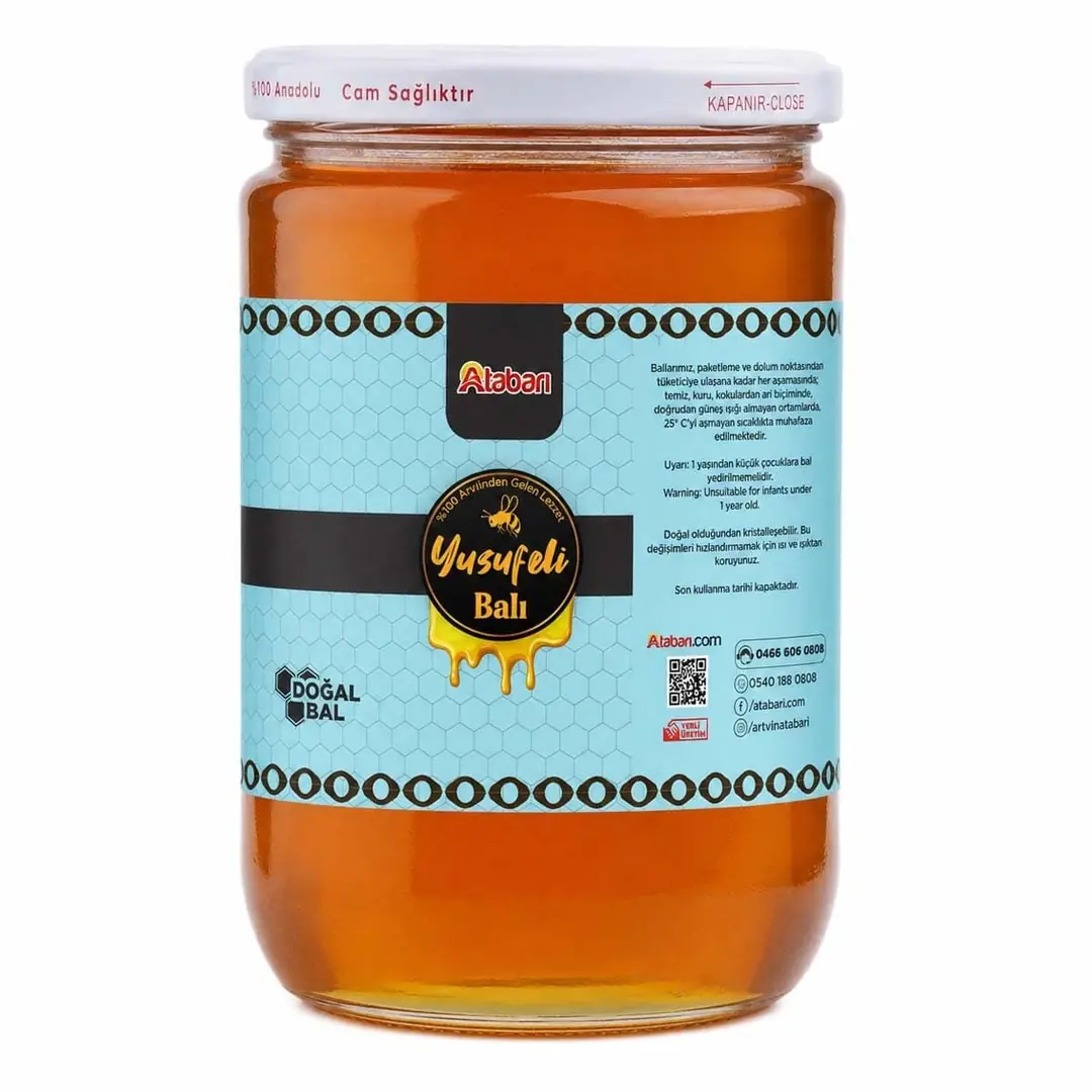 Atabarı Yusufeli Balı | Yüksek Rakımın Saf Lezzeti (850 Gr)