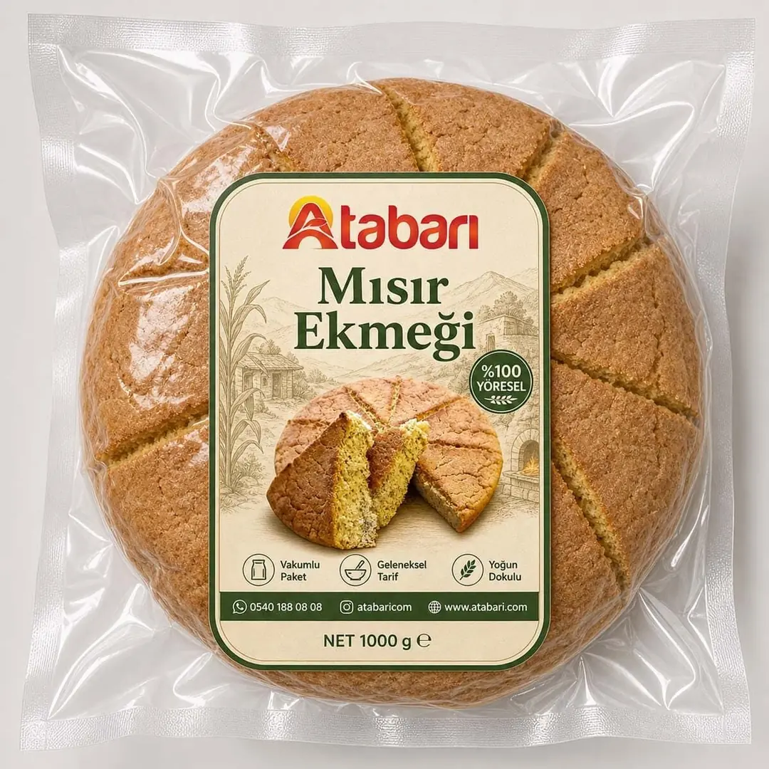 Atabarı Mısır Ekmeği | Doğal, Taze ve Katkısız (1 Kg)