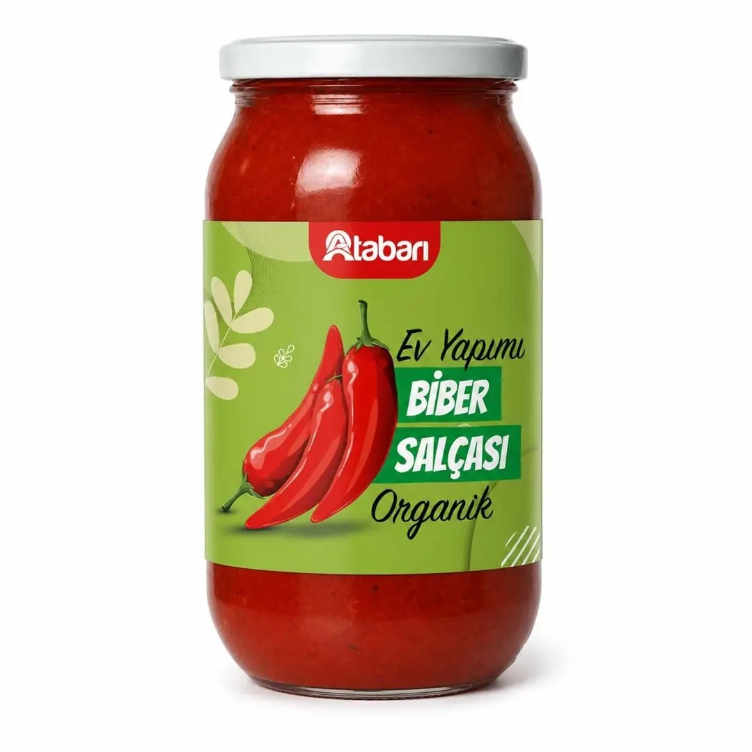 Atabarı Ev Yapımı Biber Salçası | Doğal ve Katkısız (1 Kg)